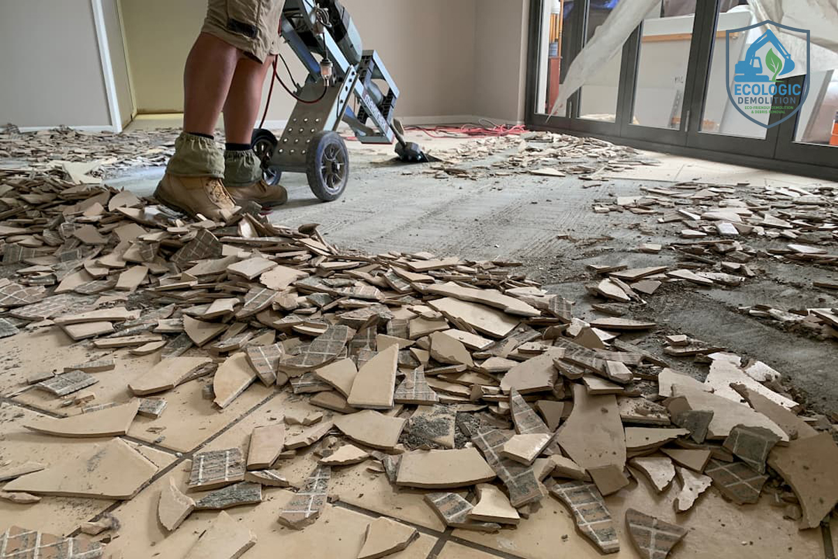 Tile, Flooring, and Finishing Material Removal